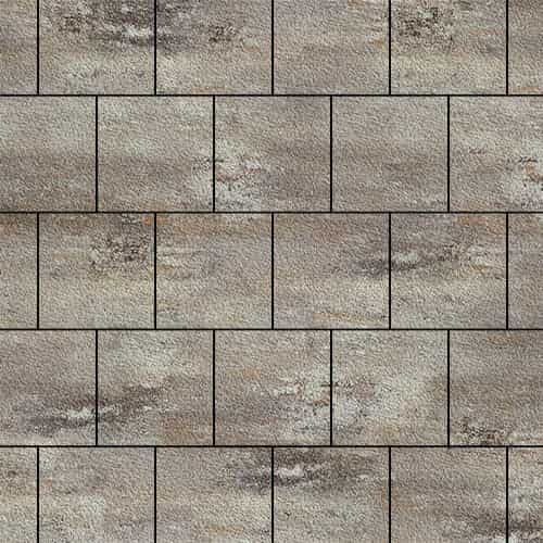 Тротуарная плитка Steinrus Валенсия Color Mix 80 мм