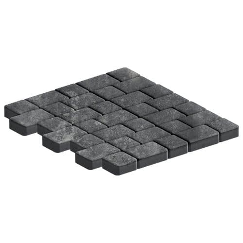 Брусчатка Steinrus Инсбрук Альт Дуо Color Mix 40 мм