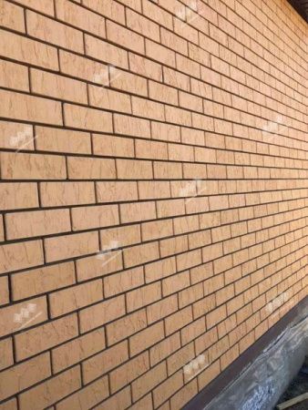 Облицовочный кирпич Железногорский одинарный 1 НФ Солома скала