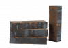 Клинкерный кирпич Plinfa Iron 2912 полнотелый